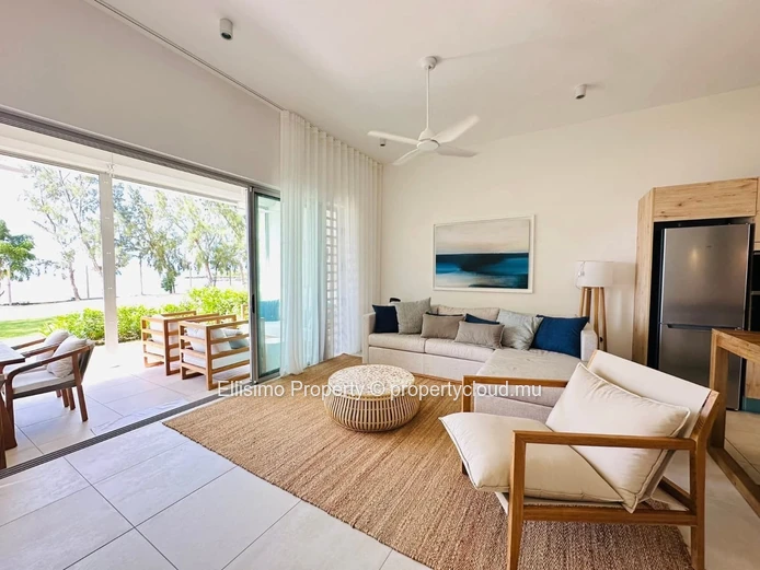 FOR RENT – Beachfront 3-Bedroom Ground Floor Apartment in Ocean Grand Gaube