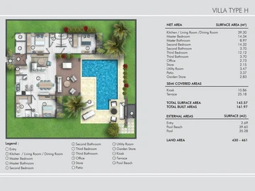 3 Bedroom Villa