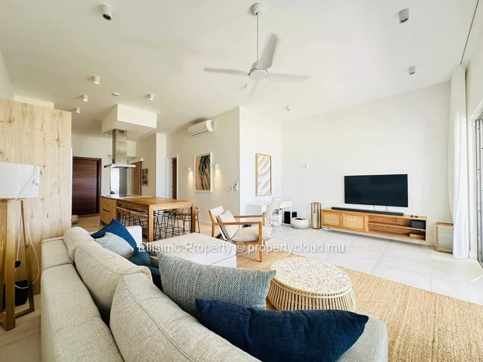 FOR RENT – Beachfront 3-Bedroom Ground Floor Apartment in Ocean Grand Gaube