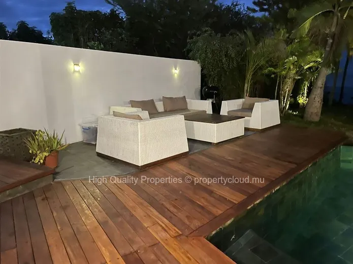  Magnificent new waterfront villa in Trou aux Biches